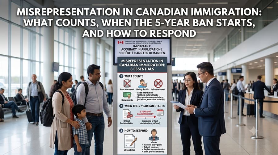 Misrepresentation in Canadian Immigration