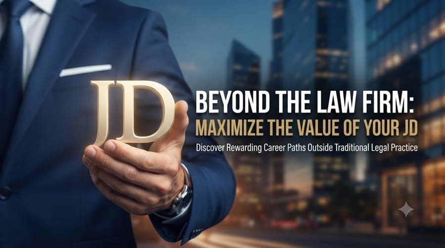 Your Law Degree Is Not Wasted: What a JD Is Worth Outside a Law Firm